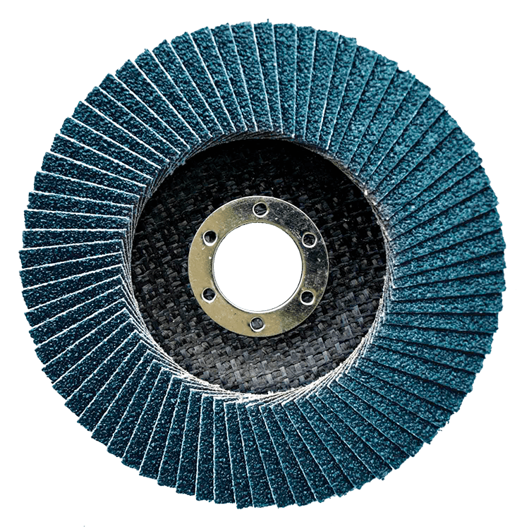 Круг пелюстковий торцевий NovoAbrasive Profi 29 125x22.23 мм, P60, Цирконій